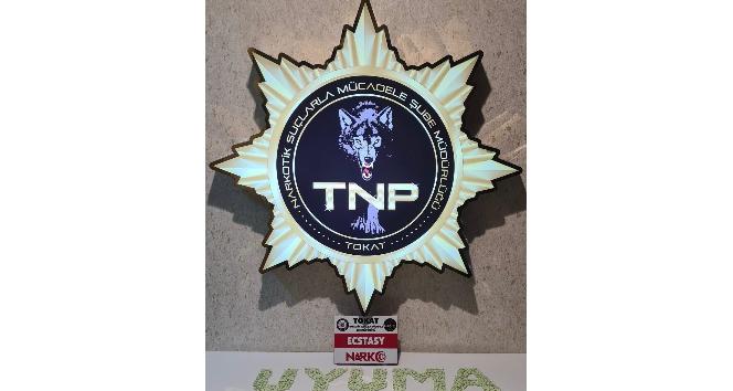 Tokat’ta 2 bin 80 adet extacy hap ele geçirildi