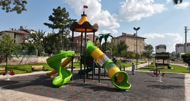 Nevşehir Belediyesi, Mehmet Akif Ersoy Mahallesine yeni bir park daha kazandırdı