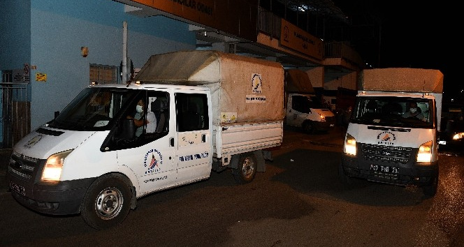 Muratpaşa’dan Manavgat’a 15 araç yardım malzemesi