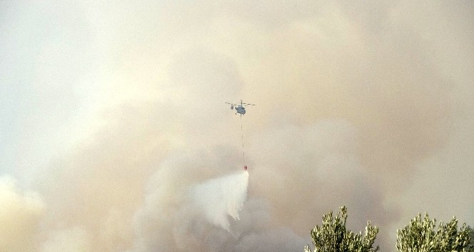 Osmaniye’deki orman yangını kısmen kontrol altına alındı