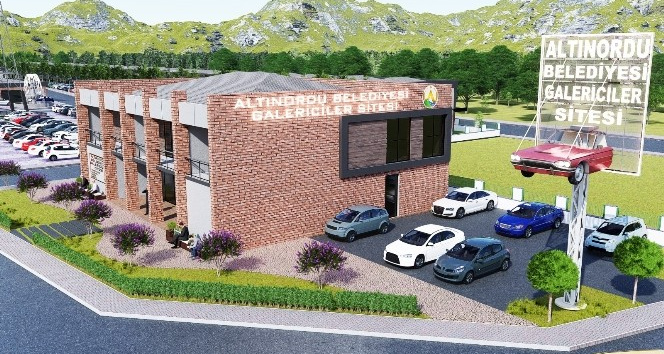Ordu’da galericiler sitesinde çalışmalar sürüyor