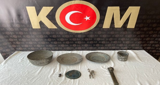 Kahramanmaraş’ta tarihi eser operasyonu