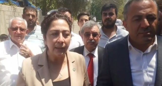 Yangın mağduru vatandaş İyi Partili Önşen’i yanan evine almadı