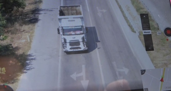 Kırklareli’nde drone ile denetim