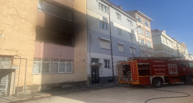 Eskişehir’de ev yangını korkuttu