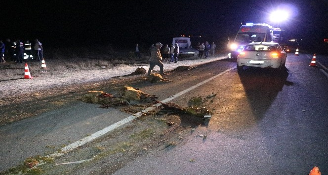 Yozgat’ta trafik kazası: 1 ölü, 2 yaralı