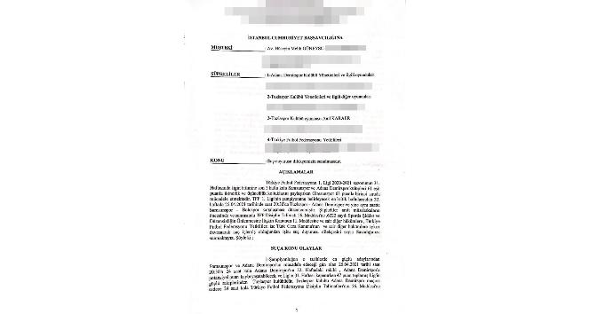 Adana Demirspor ve Tuzlaspor’a şike iddiasıyla suç duyurusu yapıldı