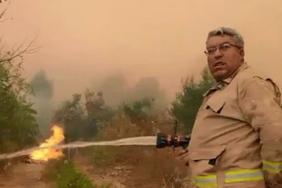 Orman yangını şehidi Yaşar Cinbaş’ın son görüntüleri paylaşıldı
