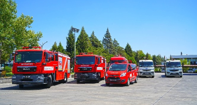 Kahramanmaraş itfaiyesinde yangın seferberliği