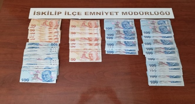 İskilip polisinden sahte para operasyonu