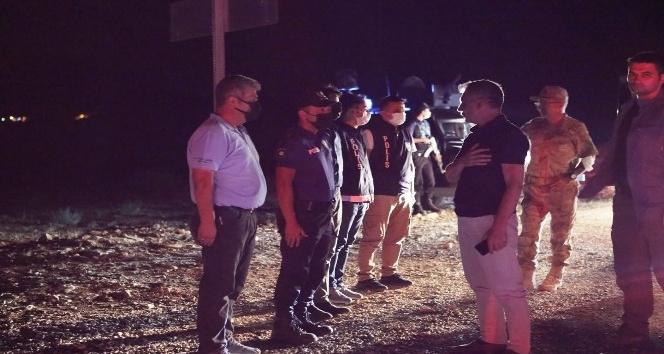 Tunceli’deki orman yangınında soğutma çalışmaları sürüyor