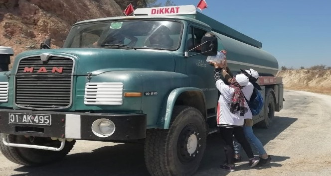 AFAD gönüllüleri yardım çağrısına cevapsız kalmadı