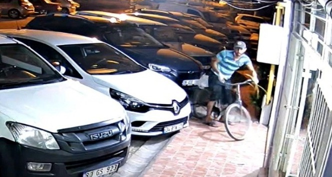 Doğalgaz panosunun kablolarını çaldı