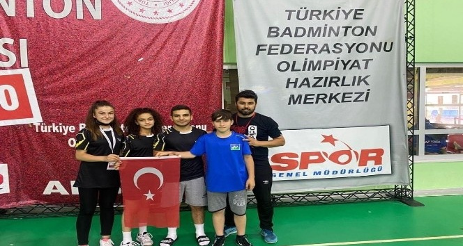 Badmintonda Kayseri’den 7 sporcu Türkiye’yi temsil edecek