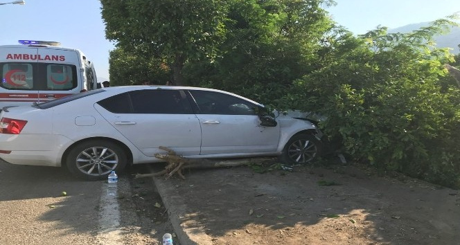 Kozan’da trafik kazası: 1 yaralı