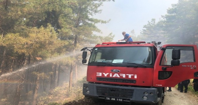Siirt belediyesi itfaiye ekipleri, Manavgat’ta görev yapmaya başladı