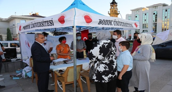 “YKS Tercih Danışma Merkezi” standı kuruldu