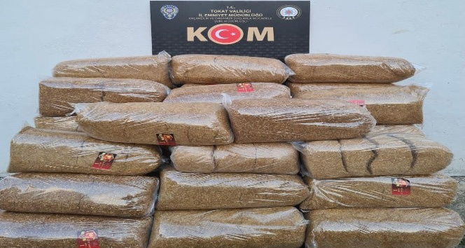 Tokat’ta 1 milyon 450 bin adet makaron ele geçirildi