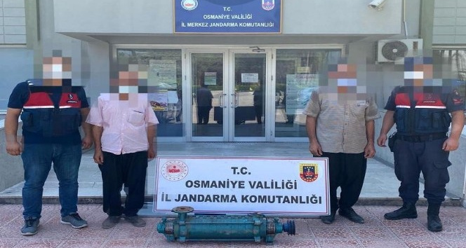 Osmaniye’de bağ ve bahçedenhırsızlık yapan zanlılar yakalandı