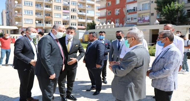 MÜSİAD Başkanı’na Cumhuriyet tarihinin ilk külliye projesi anlatıldı