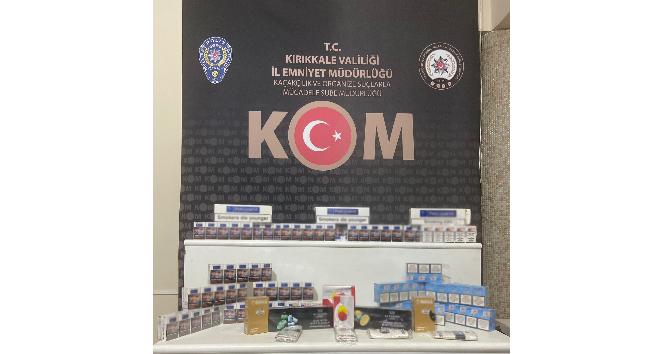 Kırıkkale’de kaçak tütün operasyonu