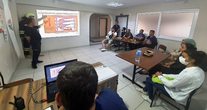 Gönüllü itfaiyecilik eğitimleri başladı