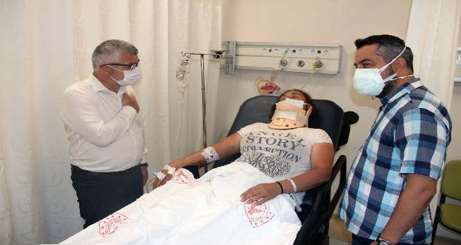 Giresun’da kaldıkları ahşap binanın mutfak kısmı çöken fındık işçileri yaşadıkları korku dolu dakikaları anlattı