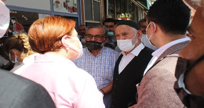 Akşener’den vatandaşa, “Haram olsun” tepkisi