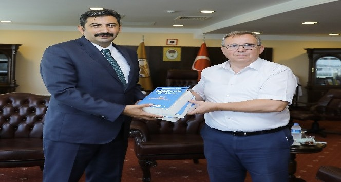 Başsavcı Çakmak, Rektör Tabakoğlu ile bir araya geldi