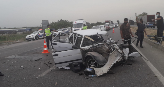 Bursada feci kaza: 1 ölü, 3 yaralı
