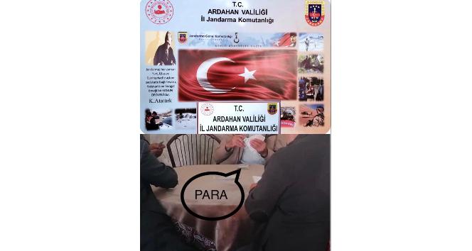 Jandarmadan 2500 rakımlı yaylada kumar baskını