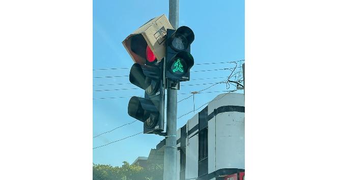 Trafik ışıklarına gölgelik