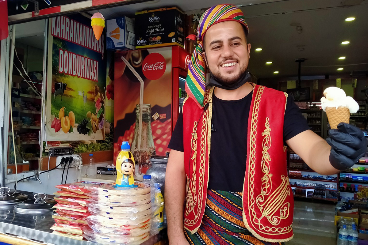 Mühendislik okudu dondurmacı oldu