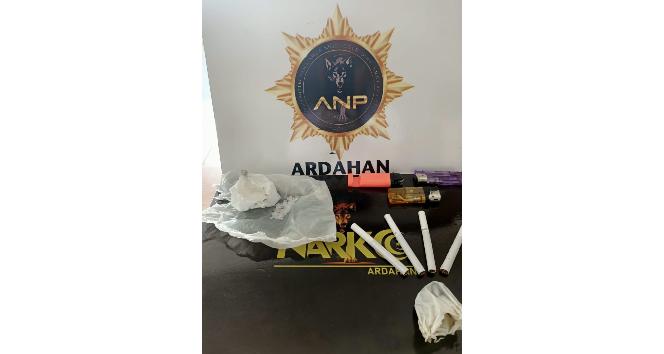 Ardahan’da uyuşturucu operasyonunda 1 kişi tutuklandı