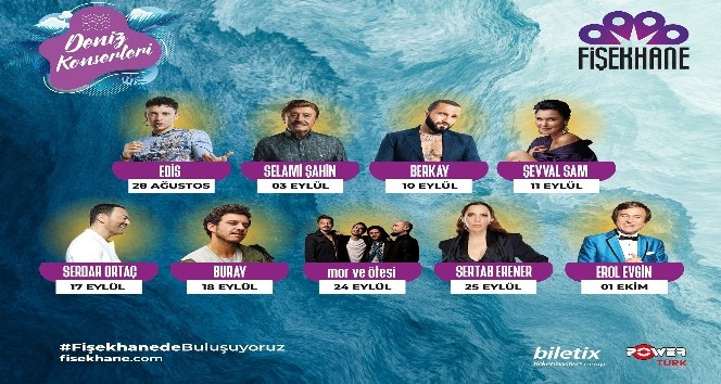 Deniz konserleri müzikseverleri bekliyor