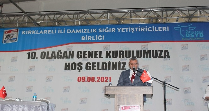 Kırklareli Damızlık Sığır Yetiştiricileri Birliği 10. Olağan Genel Kurulu yapıldı