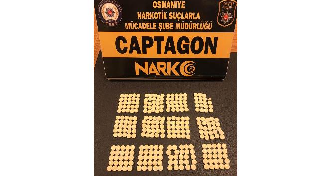 Osmaniye’de 294 adet uyuşturucu hap ele geçirildi