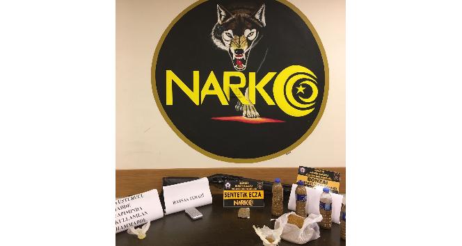 Osmaniye’de uyuşturucu operasyonuna 2 gözaltı