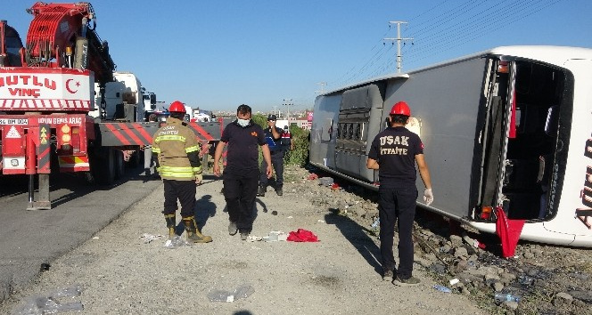 Şarampole devrilen otobüsle ilgili korkunç iddia; "Şoför uyuyordu"
