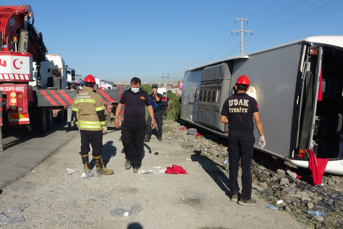 Şarampole devrilen otobüsle ilgili korkunç iddia!