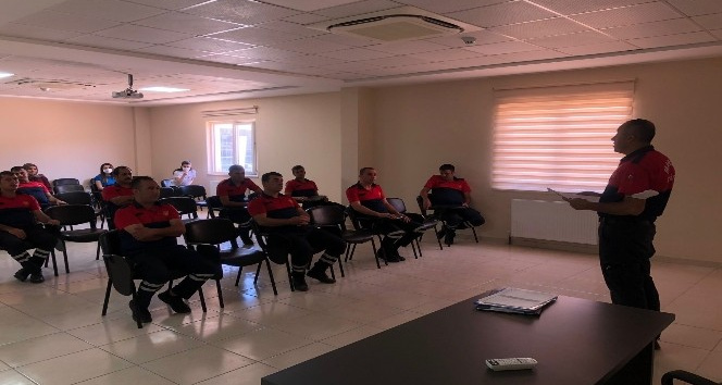 Mardin’de 50 itfaiyeciye eğitim verildi