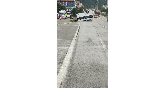 Giresun’da trafik kazası: 4 yaralı
