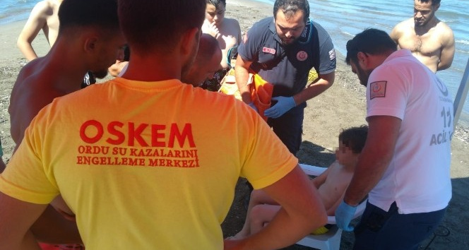 Ordu plajlarında 83 kişi boğulma tehlikesi geçirdi