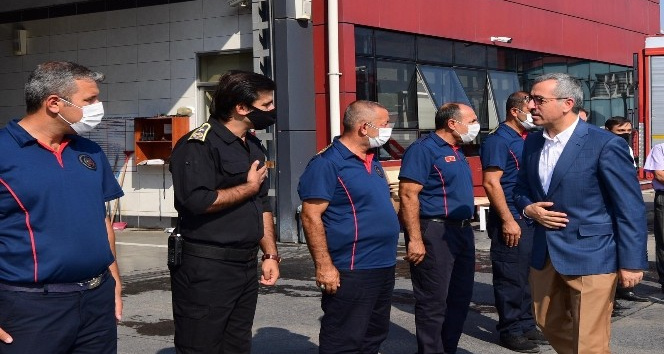 Başkan Güngör: "İtfaiye teşkilatımızla gurur duyuyoruz"