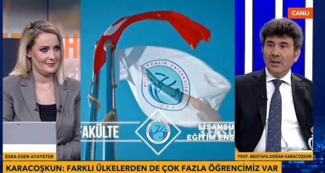 Rektör Karacoşkun, “Tercih Rehberi” programına katıldı