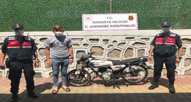 Çalınan motosiklet bulunarak sahibine teslim edildi