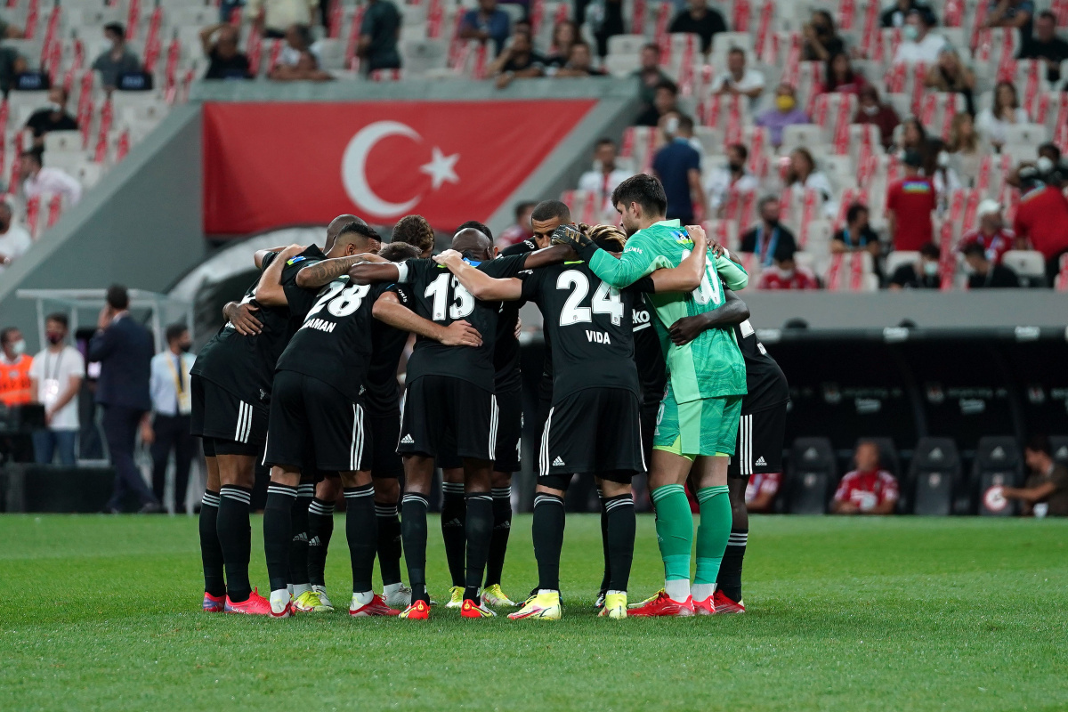 Beşiktaş - Çaykur Rizespor maçından kareler