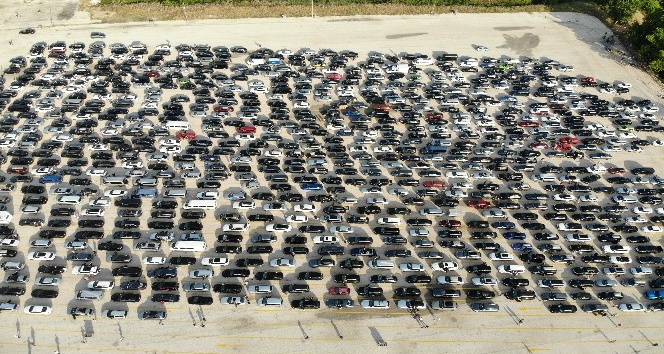 Kapıkule’de otoparklar doldu taştı