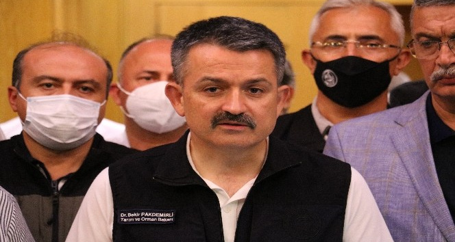 Bakan Pakdemirli: “Teknik ve adli inceleme devam ediyor”