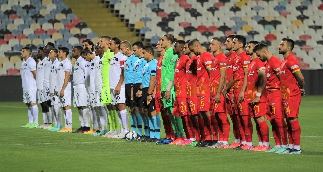 Süper Lig: Altay: 2 - Kayserispor: 0 (İlk yarı)